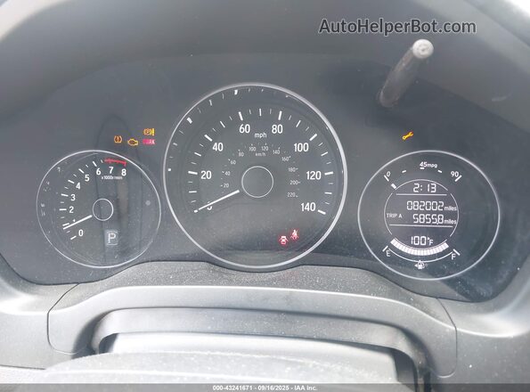 3CZRU6H33JG700003 2018 HONDA HR-V Gray 