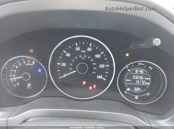 3CZRU6H34LM719146 2020 HONDA HR-V White Вид задніх сидінь