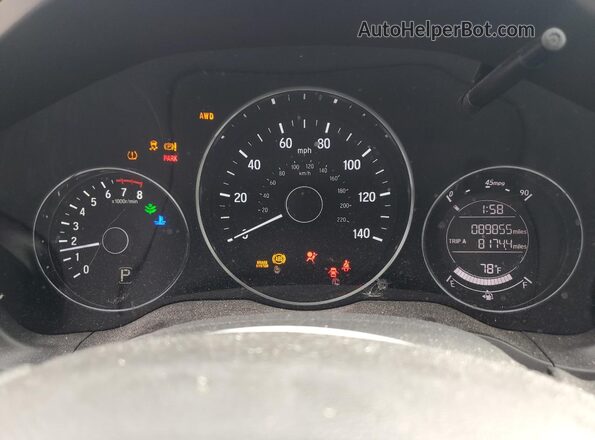 3CZRU6H35JM707066 2018 HONDA HR-V Silver 
