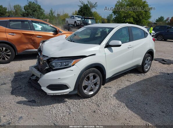 3CZRU6H35LM737882 2020 HONDA HR-V White წინა მარცხენა ხედი სამი მეოთხედიდან