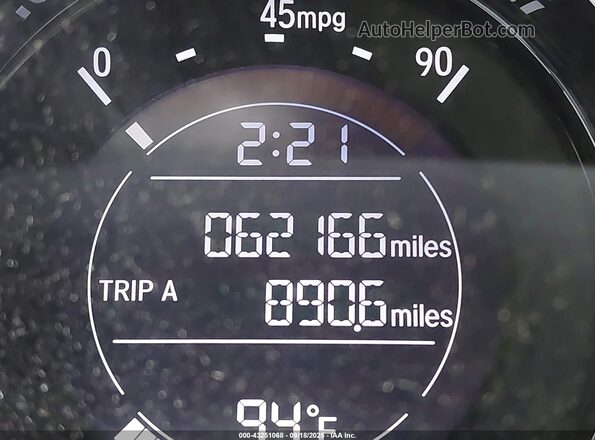 3CZRU6H36LM714448 2020 HONDA HR-V Blue 