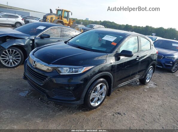 3CZRU6H37MM743426 2021 HONDA HR-V Black Vista tres cuartos delantera izquierda