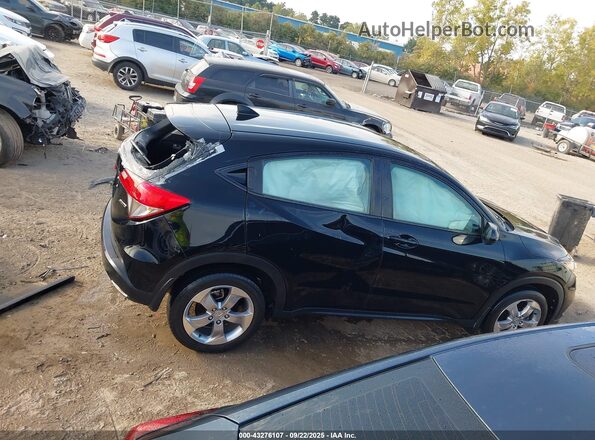3CZRU6H37MM743426 2021 HONDA HR-V Black Vista interior trasera