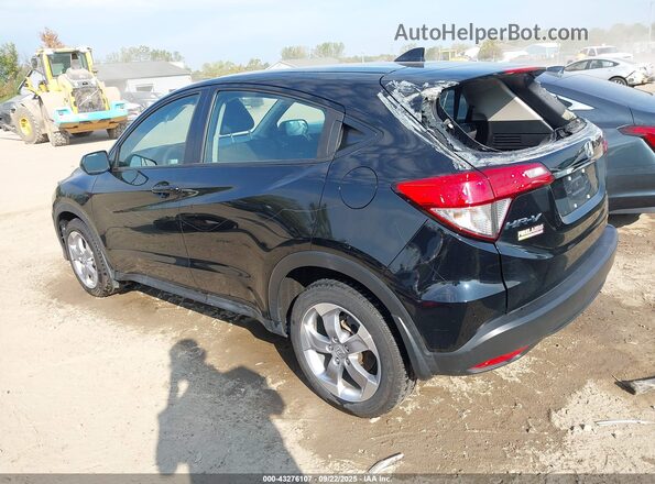 3CZRU6H37MM743426 2021 HONDA HR-V Black Trasero izquierdo
