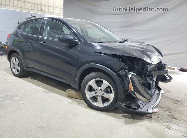 3CZRU6H37MM747993 2021 HONDA HR-V Черный Передняя правая четверть