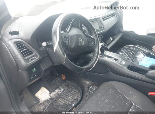 3CZRU6H39NM765347 2022 HONDA HR-V Серый Вид салона спереди