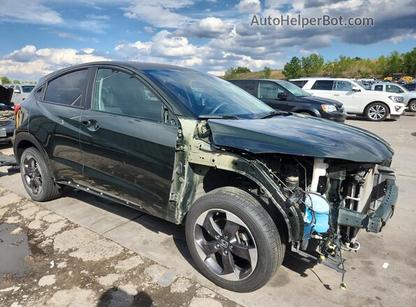 3CZRU6H50JG703197 2018 HONDA HR-V Green 