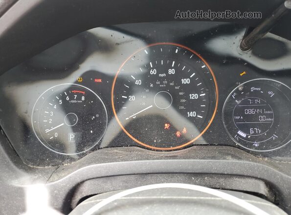 3CZRU6H51JM717479 2018 HONDA HR-V Red 