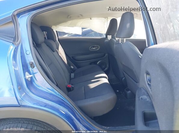 3CZRU6H51MM750373 2021 HONDA HR-V Blue Вид наклейки з VIN-кодом