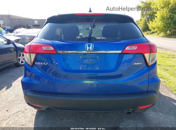 3CZRU6H51MM750373 2021 HONDA HR-V Blue 