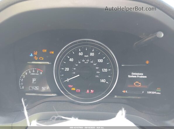 3CZRU6H51MM750373 2021 HONDA HR-V Blue Вид задніх сидінь