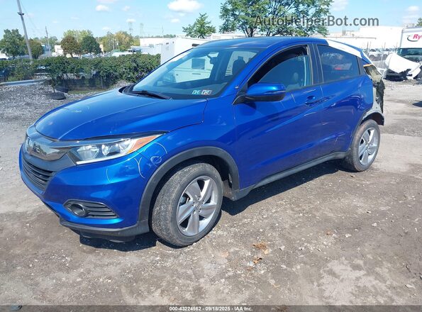 3CZRU6H52LM725223 2020 HONDA HR-V Blue წინა მარცხენა ხედი სამი მეოთხედიდან