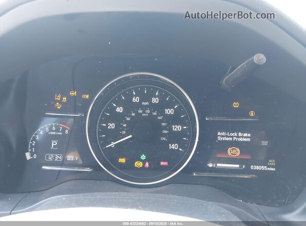 3CZRU6H52LM725223 2020 HONDA HR-V Blue უკანა სავარძლების ხედი