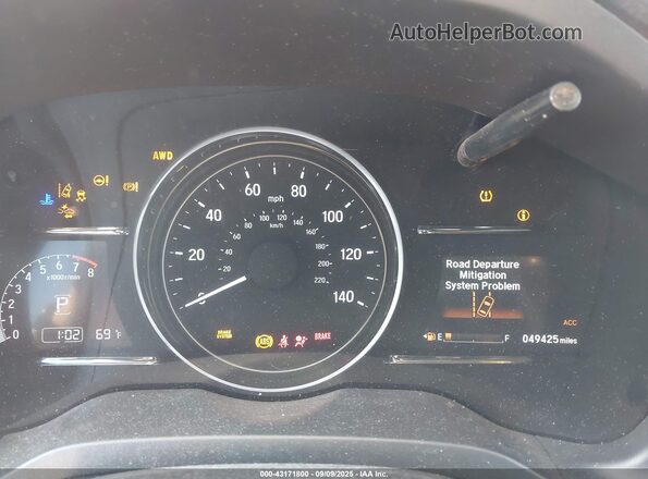 3CZRU6H52LM726632 2020 HONDA HR-V Серый Вид задних сидений