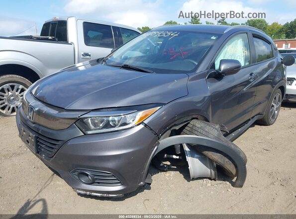 3CZRU6H53MM719836 2021 HONDA HR-V Gray Front left