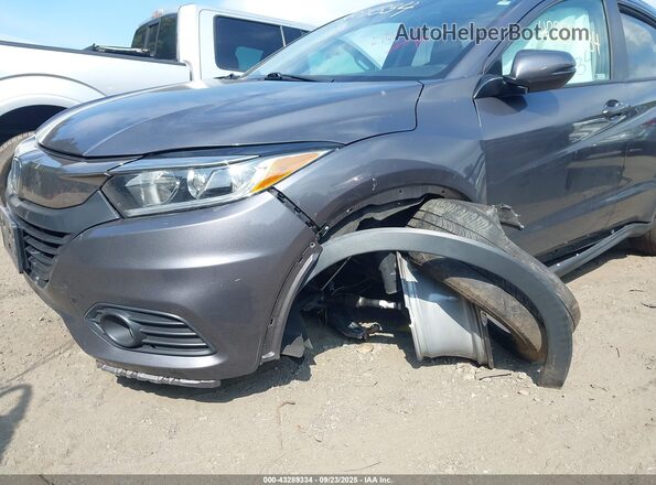 3CZRU6H53MM719836 2021 HONDA HR-V Gray Front view