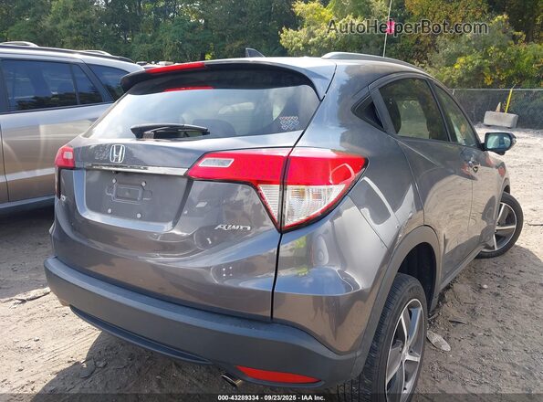 3CZRU6H53MM719836 2021 HONDA HR-V Gray Rear right