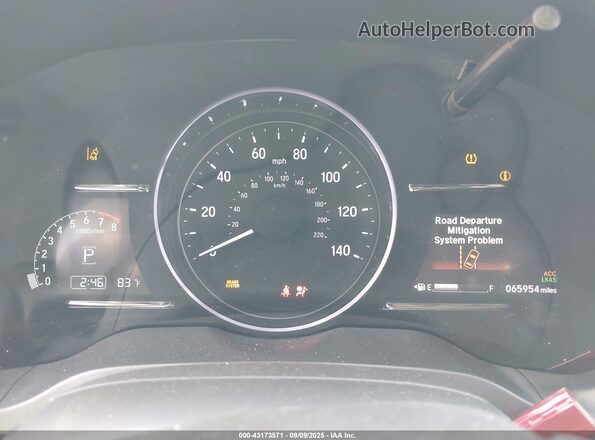 3CZRU6H53MM728231 2021 HONDA HR-V Brown Вид задніх сидінь