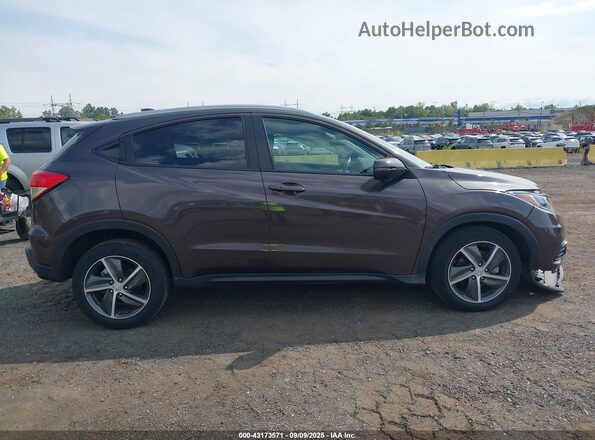 3CZRU6H53MM728231 2021 HONDA HR-V Brown Панорамний вид салону 360°