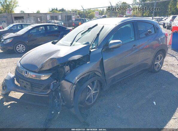 3CZRU6H54MM701619 2021 HONDA HR-V Gray Vista tres cuartos delantera izquierda