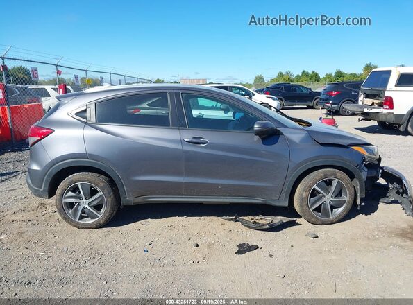 3CZRU6H54MM701619 2021 HONDA HR-V Gray Vista interior de 360 grados