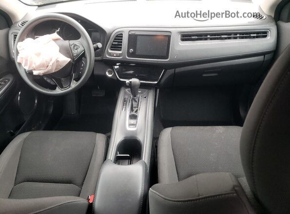 3CZRU6H55KM722041 2019 HONDA HR-V Blue Dashboard view