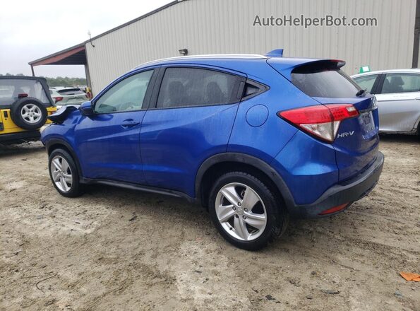 3CZRU6H55KM722041 2019 HONDA HR-V Blue Rear left