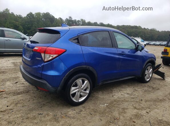 3CZRU6H55KM722041 2019 HONDA HR-V Blue Rear right