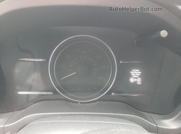 3CZRU6H55KM722041 2019 HONDA HR-V Blue Instrument cluster view