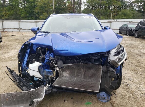 3CZRU6H55KM722041 2019 HONDA HR-V Blue Front view