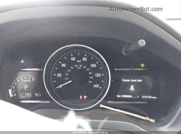 3CZRU6H55LM710506 2020 HONDA HR-V White Vista de los asientos traseros