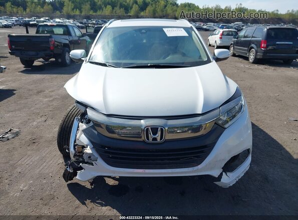 3CZRU6H55LM710506 2020 HONDA HR-V White Vista del cuadro de instrumentos