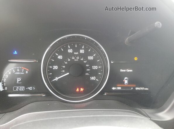 3CZRU6H55LM732313 2020 HONDA HR-V Red Սարքավորումների վահանակի տեսք