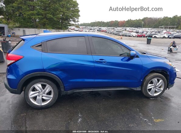 3CZRU6H56KM731380 2019 HONDA HR-V Blue Vista frontal