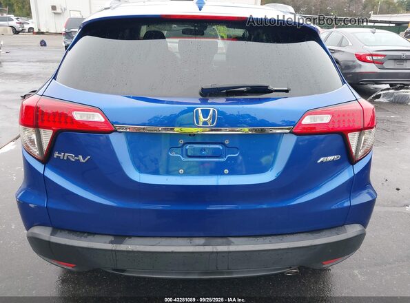 3CZRU6H56KM731380 2019 HONDA HR-V Blue 