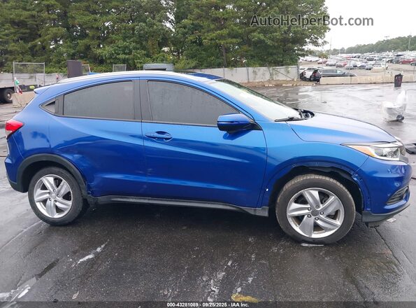 3CZRU6H56KM731380 2019 HONDA HR-V Blue Vista interior de 360 grados