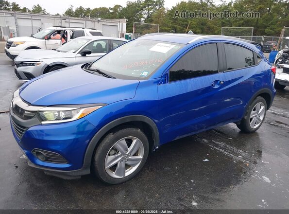 3CZRU6H56KM731380 2019 HONDA HR-V Blue Vista tres cuartos delantera izquierda