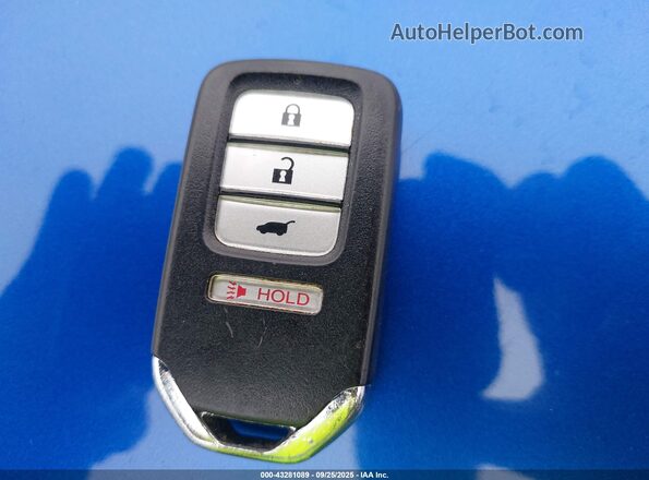 3CZRU6H56KM731380 2019 HONDA HR-V Blue Vista del salpicadero