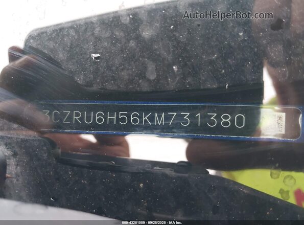 3CZRU6H56KM731380 2019 HONDA HR-V Blue 