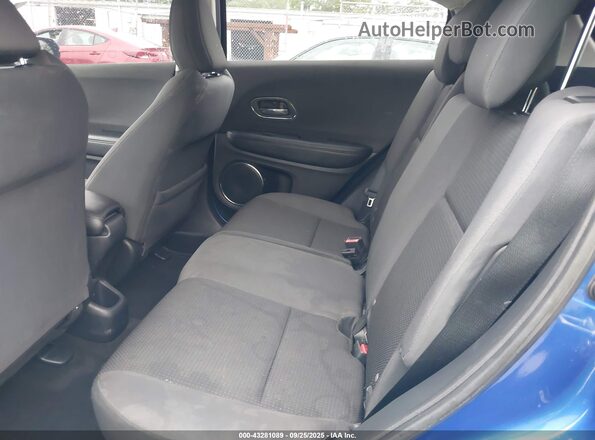 3CZRU6H56KM731380 2019 HONDA HR-V Blue Vista de la etiqueta del VIN