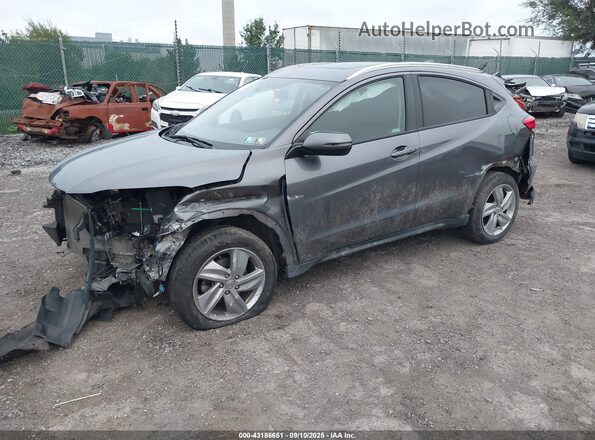 3CZRU6H56LM709123 2020 HONDA HR-V Gray Front left