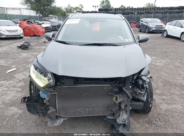 3CZRU6H56LM709123 2020 HONDA HR-V Gray Dashboard view