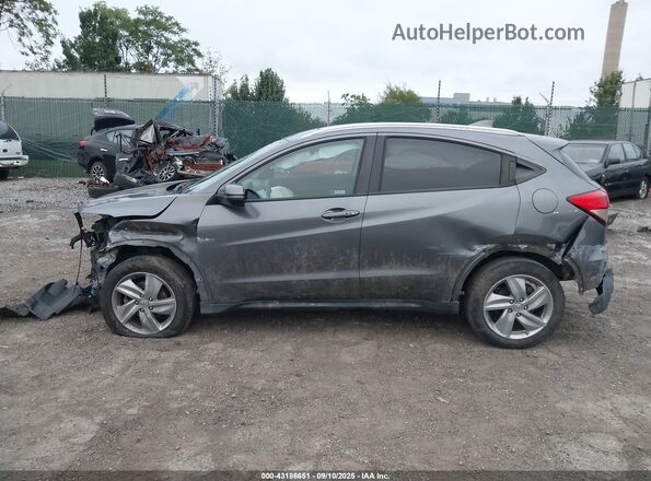 3CZRU6H56LM709123 2020 HONDA HR-V Gray Rear interior view