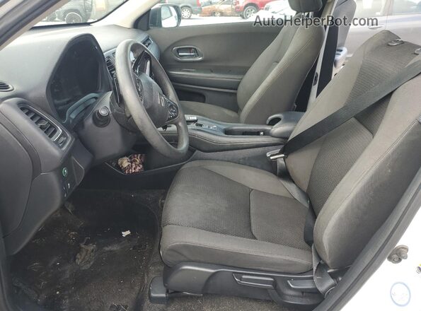 3CZRU6H5XLM708864 2020 HONDA HR-V White წინა სალონის ხედი