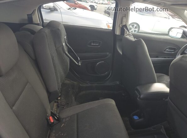3CZRU6H5XLM708864 2020 HONDA HR-V White უკანა სავარძლების ხედი