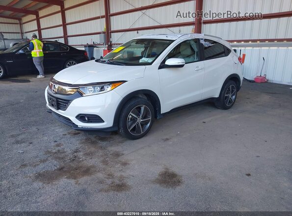 3CZRU6H5XMM727898 2021 HONDA HR-V Белый Передняя левая четверть