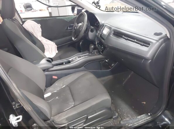 3CZRU6H5XNM704770 2022 HONDA HR-V Black Вид салону спереду