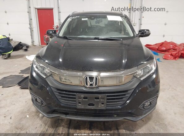 3CZRU6H5XNM704770 2022 HONDA HR-V Black Вид щитка приладів