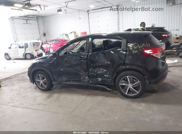 3CZRU6H5XNM704770 2022 HONDA HR-V Black Панорамний вид салону 360°