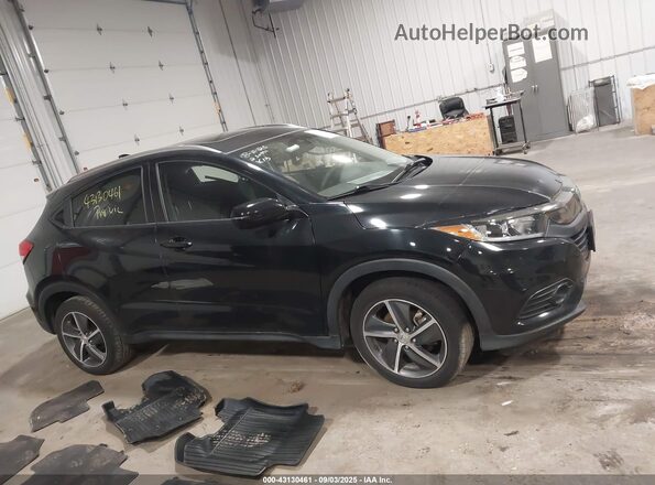 3CZRU6H5XNM704770 2022 HONDA HR-V Black Вид задньої частини салону